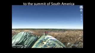 Climb Aconcagua in 3D  South Americas highest mountain [upl. by Ssitnerp]