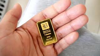 BUYING 1 OUNCE GOLD BAR [upl. by Schwejda323]