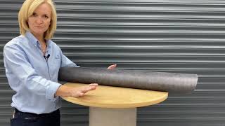 How to wrap a ROUND TABLE TOP [upl. by Kenrick]