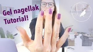 Gel nagellak tutorial  TUTORIAL [upl. by Grigson934]