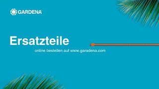 GARDENA OriginalErsatzteile online bestellen [upl. by Atnovart]