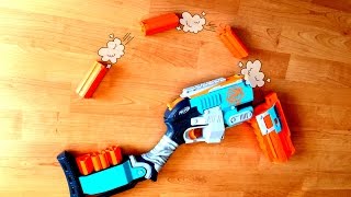 TUTORIAL How to do the Nerf Sledgefire Shell Ejection Mod [upl. by Tarsus465]