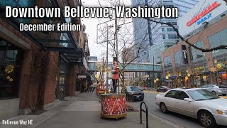 Downtown Bellevue Washington 4k Walking Tour [upl. by Stempson]