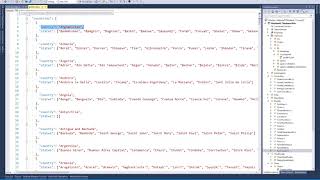 Parse JSON file in ASPNET CORE and display the data in the webpage [upl. by Corrie]