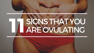 11 SIGNS THAT YOU ARE OVULATING [upl. by Adnor527]