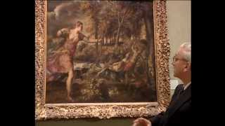 Titian The Death of Actaeon  Paintings  The National Gallery London [upl. by Inatsed]