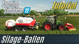 LS22 Tutorial Silage Ballen für Einsteiger [upl. by Barta]