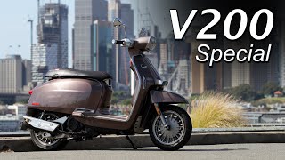 Lambretta V200 Special Scooter Review  Italian Flair [upl. by Hime]