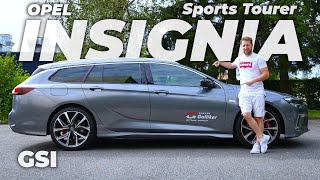 New Opel Insignia Sports Tourer GSI 2022 Review [upl. by Thetis]