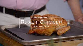 How to roast a chicken with crispy skin [upl. by Nussbaum763]