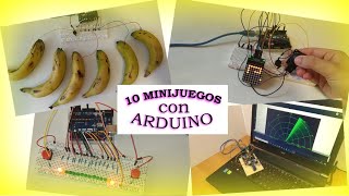 TOP 10 MINIJUEGO con ARDUINO  Proyectos con arduino 2020 [upl. by Omrelliug816]