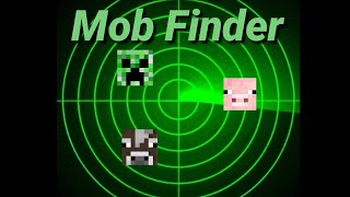 Mob FinderDetector in Minecraft Bedrock Commands no Mod [upl. by Price912]