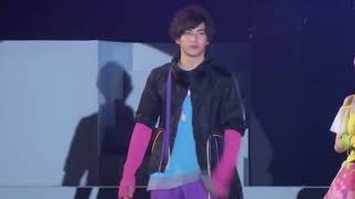 Kamen Rider EX Aid all cast henshin in liveshow [upl. by Narahs]