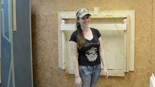 DIY Fold Down Workbench [upl. by Erlinna]