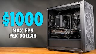 1000 PURE PERFORMANCE Gaming PC Build Guide [upl. by Oesile]