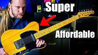 Harley Benton TE52 Telecaster SUPER Affordable [upl. by Abbate]