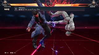 Tekken 8  Kazuya Mishima Full Move List Launch Version [upl. by Timms135]