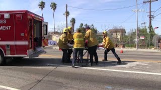 Rapper Nipsey Hussle Killed In Triple Shooting Outside Store in Los Angeles [upl. by Ennovahs]