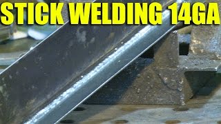 🔥 Stick Welding Sheet Metal Viewer Request [upl. by Aklim203]