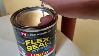 Flex seal liquid review [upl. by Nelyaw431]