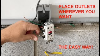 How to Add a Garage Outlet the Easy and Safe Way Detailed [upl. by Timmons]