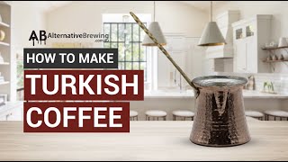 How to Make Turkish Coffee [upl. by Samala]