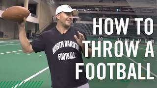 How to Throw a Football [upl. by Yrtsed]