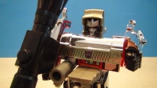 TRANSFORMERS G1 MEGATRON THURSDAY THROWBACK TOY REVIEW BY MITCH SANTONA [upl. by Ane793]