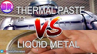 Thermal Paste Vs Liquid Metal  Thermal Grizzly Conductonaut Review [upl. by Ailegnave]