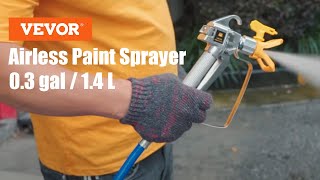 VEVOR Airless Paint Sprayer Stand Spray Gun Painting Machine [upl. by Gnues]