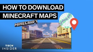 How To Download Minecraft Maps 2022 [upl. by Enitselec]