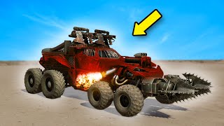 This Game Lets You BUILD YOUR OWN CARS And BATTLE THEM  Crossout [upl. by Ydurt]