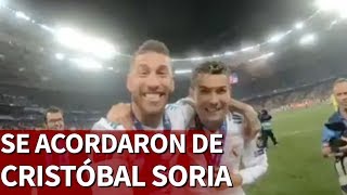 Ramos y Cristiano le dedicaron a Soria el ¿Dónde está serresiete  Diario AS [upl. by Ylle]