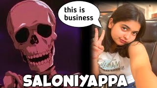 Skeletons Roasting Saloniyaapa  saloniyappa roast  saloniyappa vlogs  saloniyappa hot dress [upl. by Eelam]