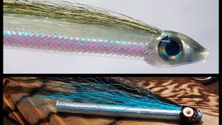 Sunray minnow version with heat shrinkable pipping fly tying instructions [upl. by Meridith988]