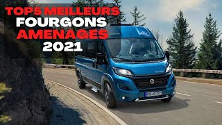 TOP 5 DES MEILLEURS FOURGONS AMENAGES 2021  fourgon aménagé campingcar van [upl. by Hake]