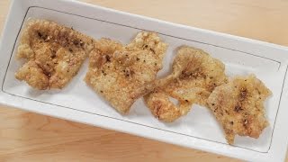 How to Make Crispy Chicken Skin in Minutes  Pais Kitchen [upl. by Damiani]