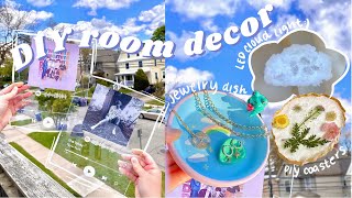 making aesthetic DIY room decor tiktok amp pinterestinspired  super trendy and cute [upl. by Elahcim]