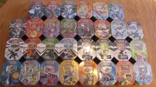 PrimetimePokemon is Opening 30 Pokemon Card Tins [upl. by Vinnie791]