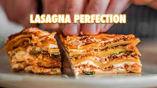 The Nearly Perfect Homemade Lasagna Guide [upl. by Colwen138]