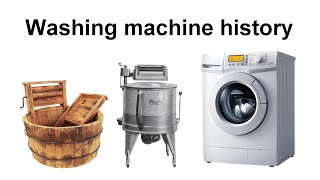 The history of the washing machine [upl. by Leina]