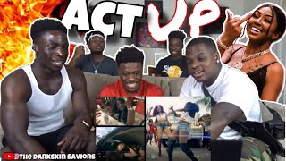 City Girls  Act Up Official Music VideoReaction [upl. by Akihdar]