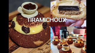 Tiramisu Choux au Craquelin Recipe [upl. by Festa]