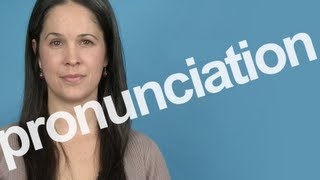 How to Pronounce PRONUNCIATION in American English [upl. by Erreip]