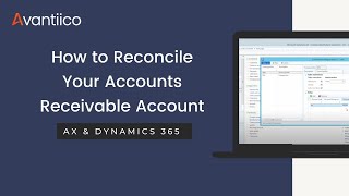 How to Reconcile your Accounts Receivable Account  Microsoft Dynamics ERP [upl. by Barrus]