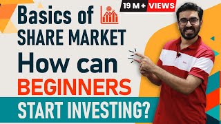 Stock Market For Beginners  How can Beginners Start Investing in Share Market  Hindi [upl. by Edlihtam]