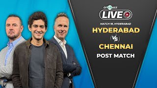 SRHvCSK  Cricbuzz Live IPL 2024  Hyderabad v Chennai Post match show [upl. by Alwin]