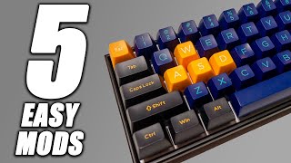 5 Super Easy Mechanical Keyboard Upgrades Anyone Can Do [upl. by Rheba]