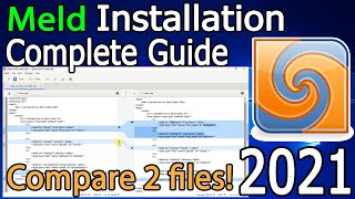 How to install Meld On Windows 10  2021 Update  Compare two files Complete Step by Step Guide [upl. by Brookhouse]