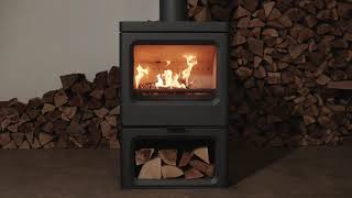 Charnwood Skye 7 multifuel burning stove [upl. by Ardek4]